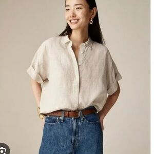 J. Crew Baird McNutt Irish Linen